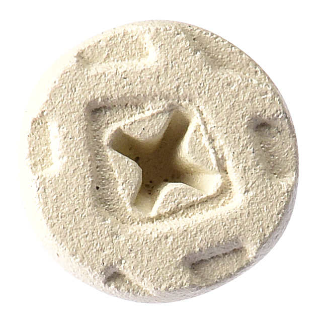 Holzewolle schraube PH2 BEIGE - 250 Stk.